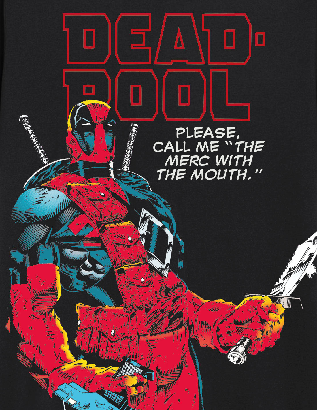 Marvel Oversized T-shirt - Deadpool - Call Me