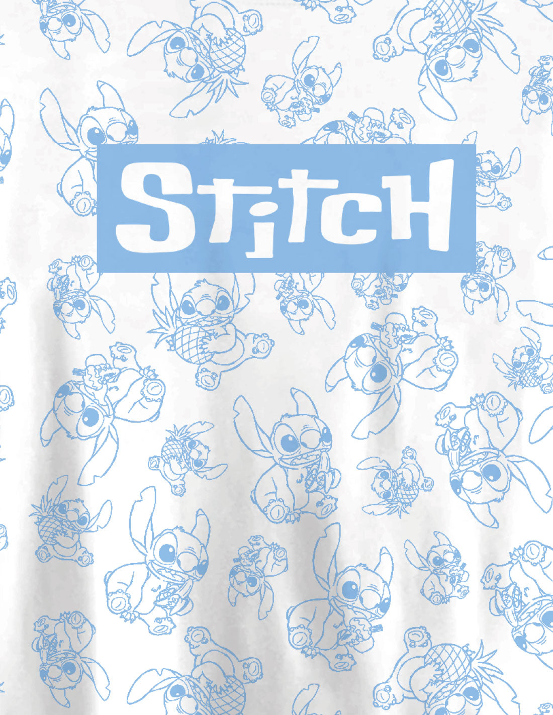 T-shirt Femme Disney - Lilo et Stitch - Multi Stitch