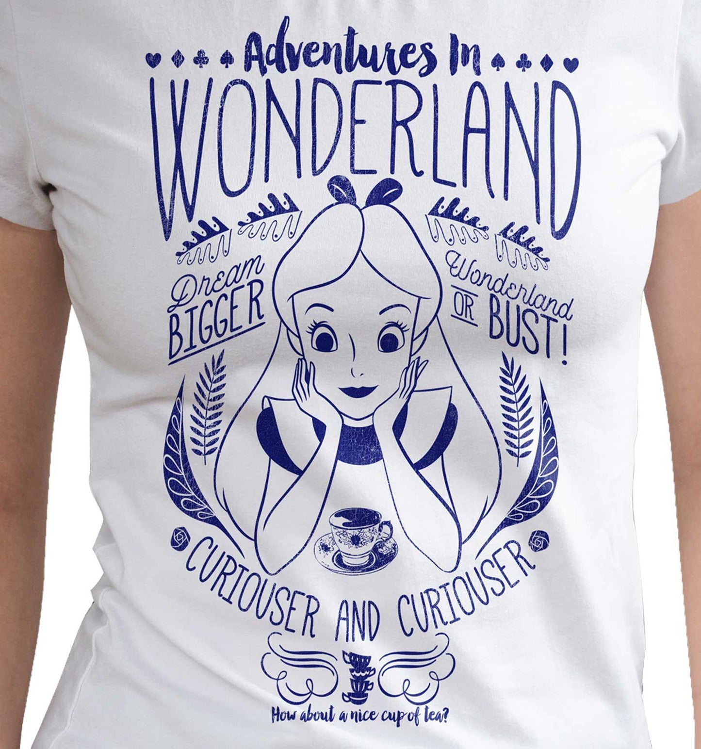 Disney Alice Women's T-shirt - Adventures in Wonderland