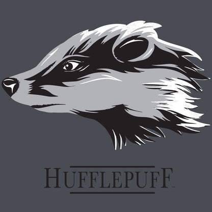 T-shirt Femme Harry Potter - Hufflepuff Revers Sequin