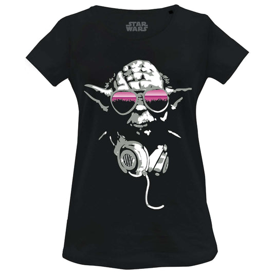 T-shirt Femme Star Wars - DJ Yoda