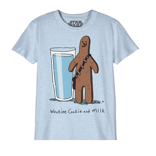 Star Wars Kid's T-shirt - Wookiee Cookie And Milk
