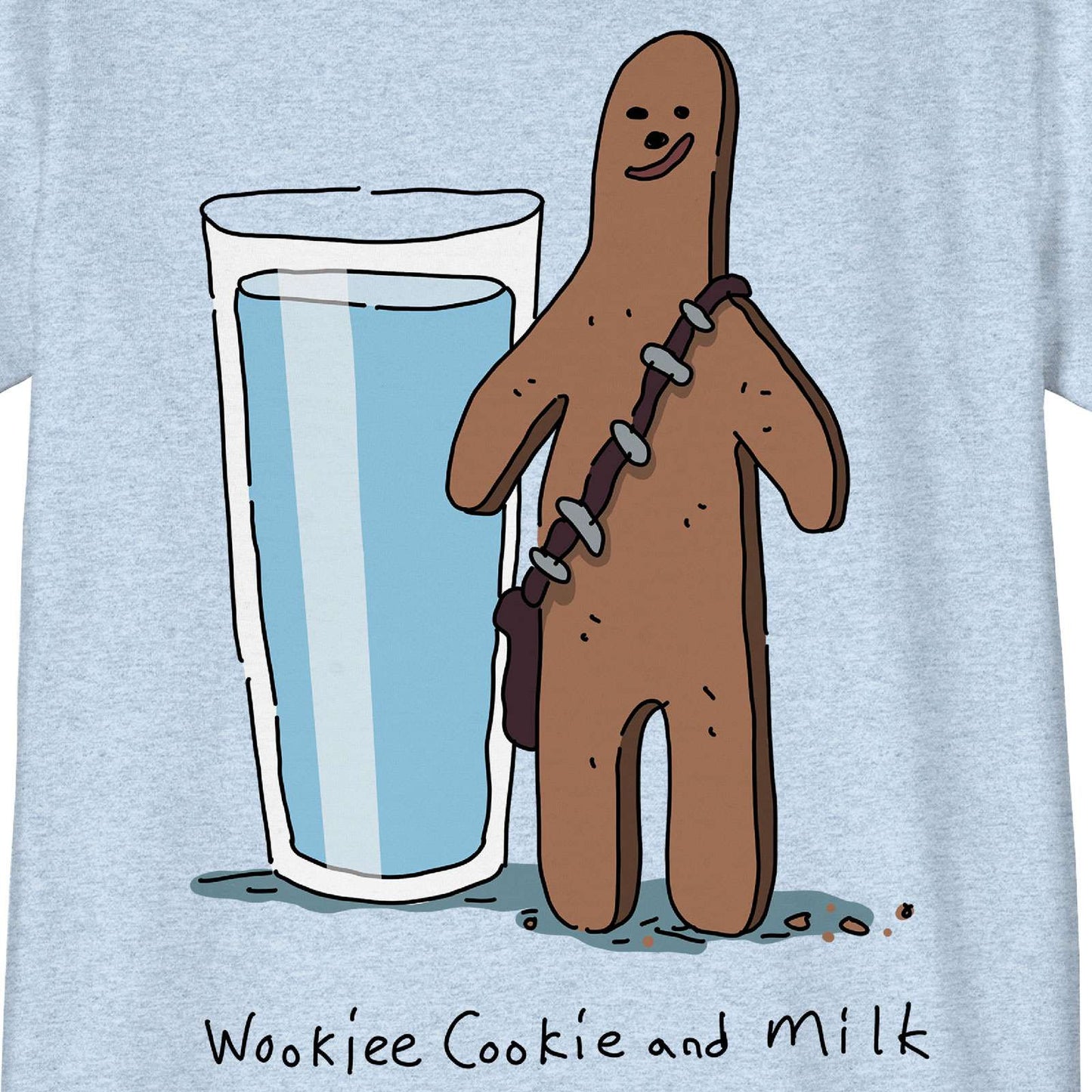 T-shirt Enfant Star Wars - Wookiee Cookie And Milk