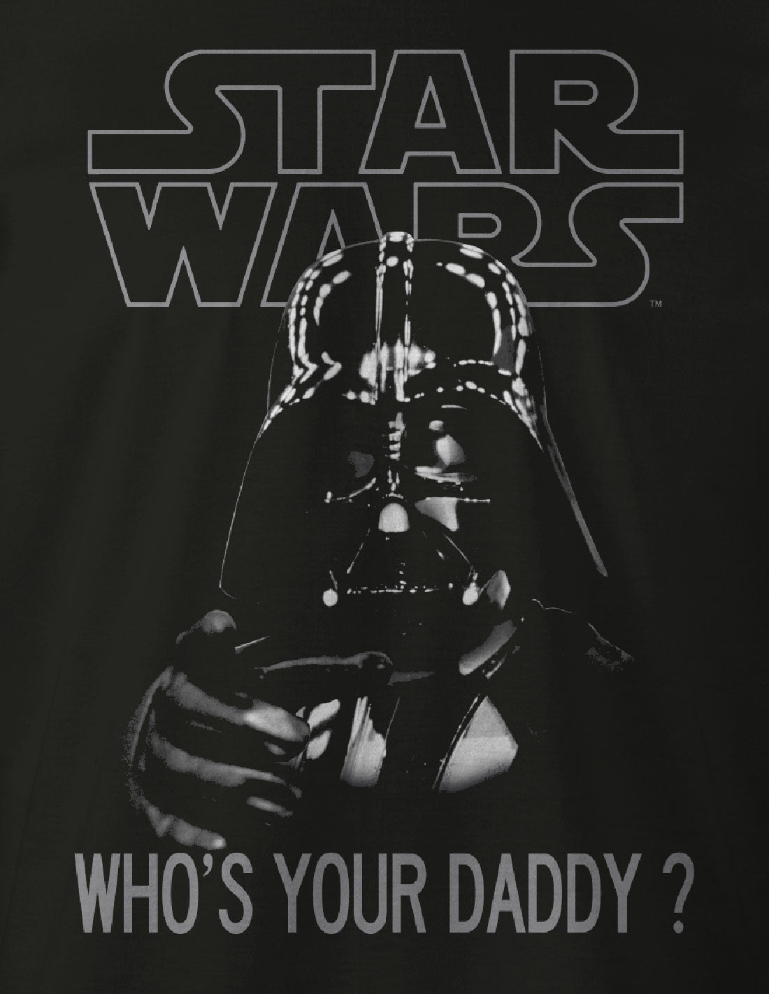 T-shirt Star Wars - Who's your daddy