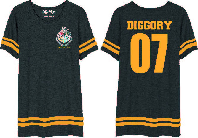 Harry Potter Women's Big T-shirt - Diggory College