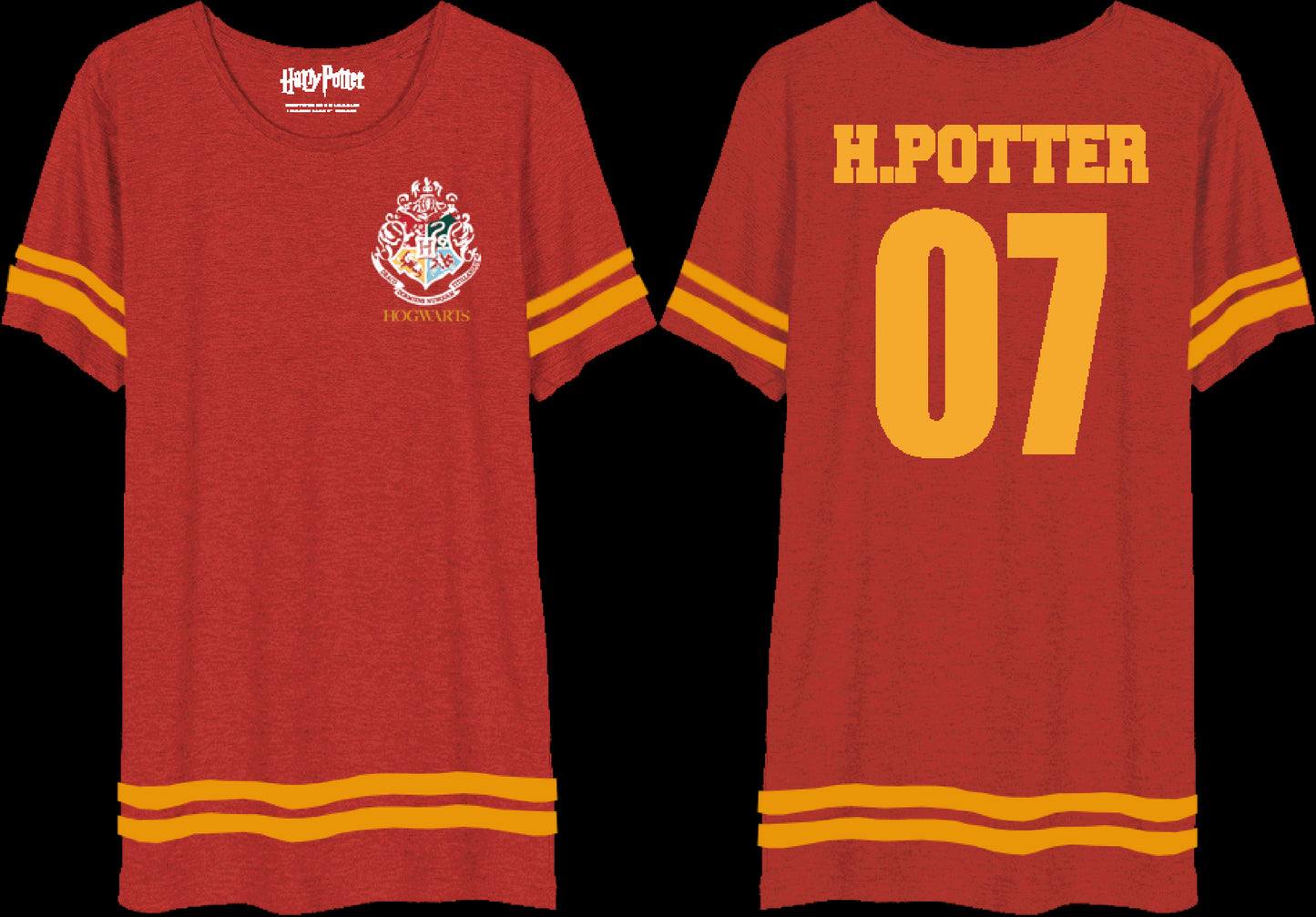 Harry Potter Women's Big T-shirt - Harry Potter College