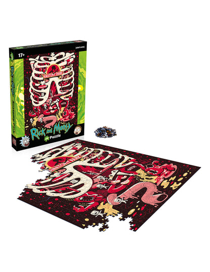 Puzzle Rick &amp; Morty - Anatomy Park - 1000 pieces