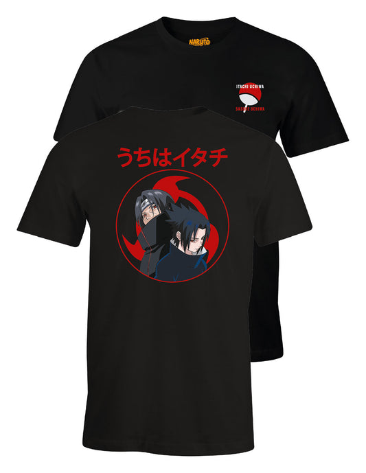 T-shirt Naruto - Sasuke & Itachi Uchiwa