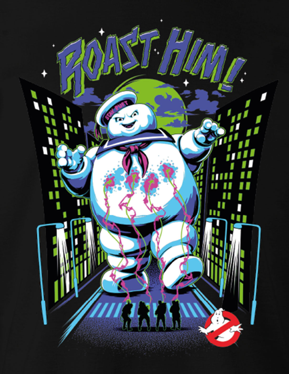 Ghostbusters t-shirt - Roast Him