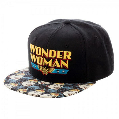 Wonder Woman DC Comics Halftone Cap