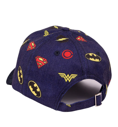 Justice League DC Comics Cap - All Over Logo Classic