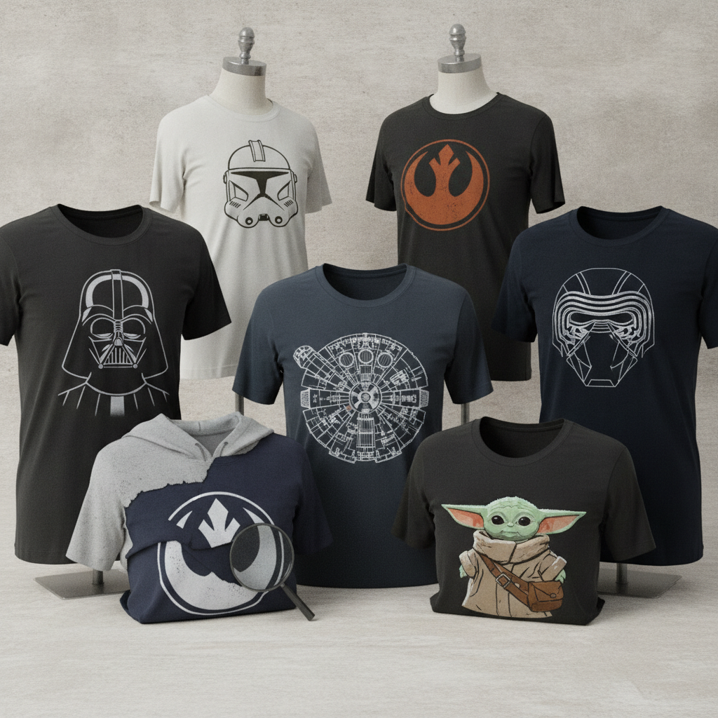 Star Wars par période : bien choisir son t-shirt selon l'ère, le personnage et la coupe