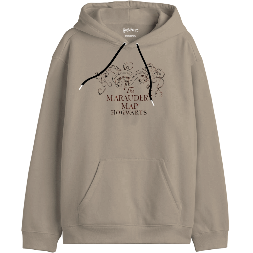 Hoodie Maraudeur Harry Potter Officiel Unisexe Beige