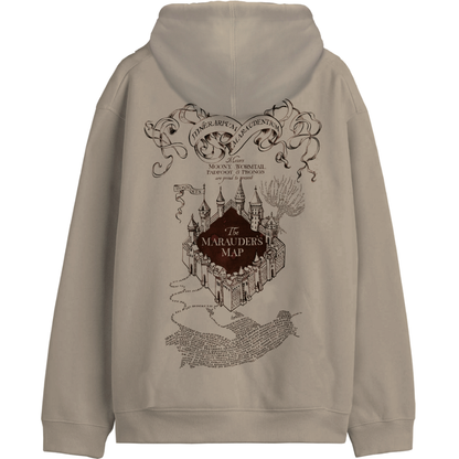 Hoodie Maraudeur Harry Potter Officiel Unisexe Beige