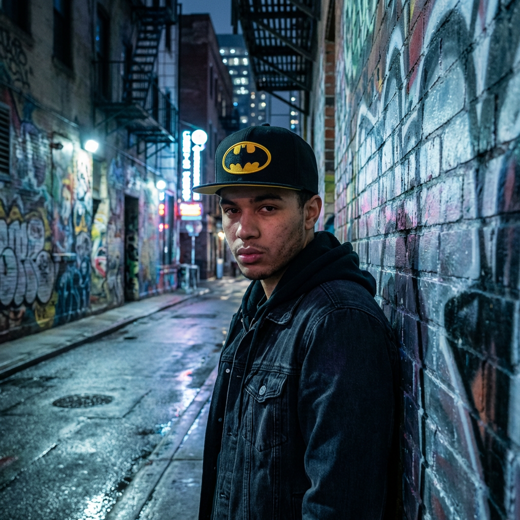 Batman DC Comics Cap - Black Logo