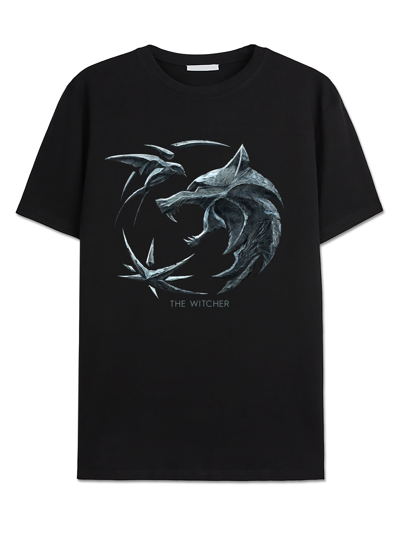 T-shirt The Witcher - Logo Loup