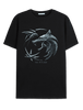T-shirt Witcher - Logo Loup