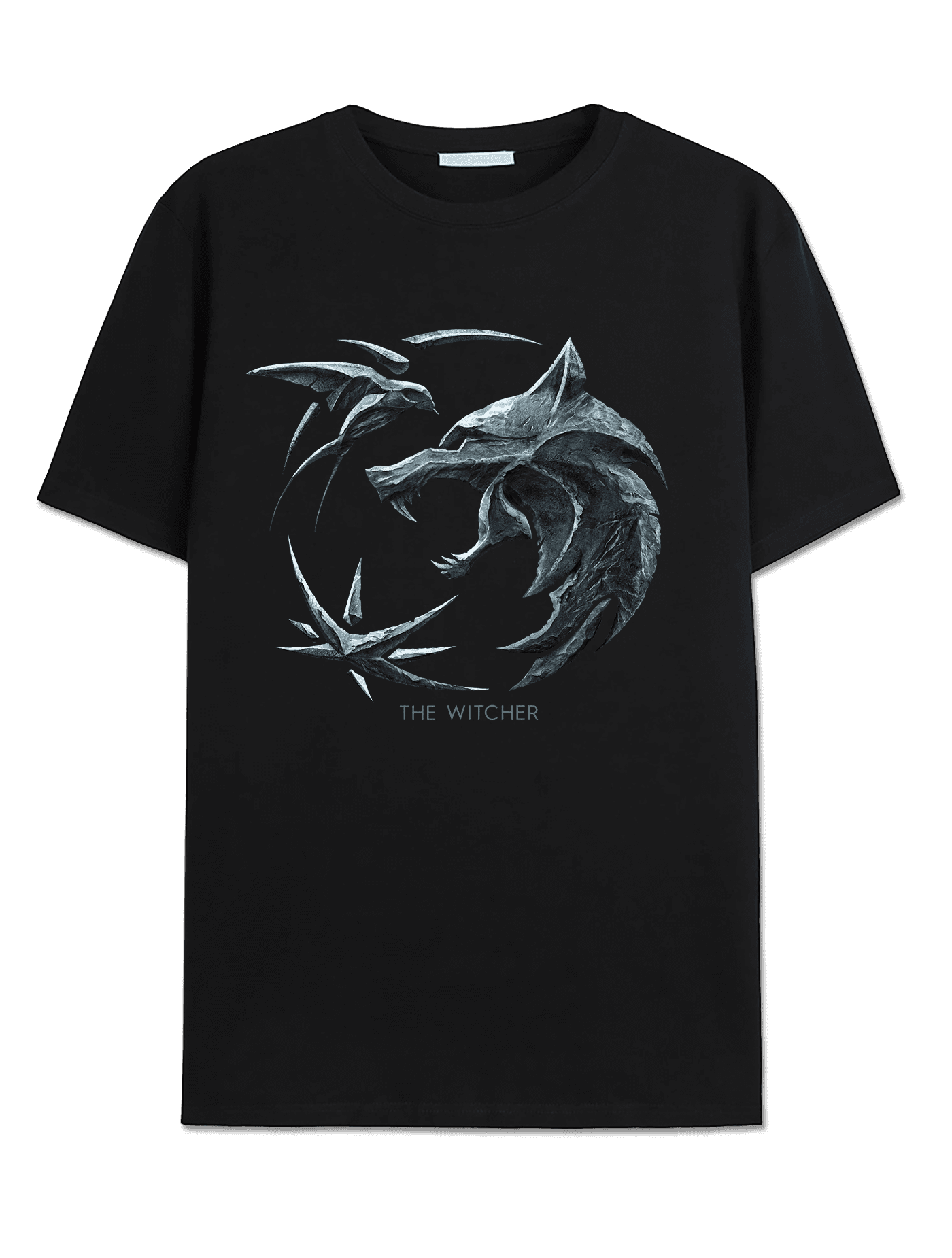 T-shirt Witcher - Logo Loup