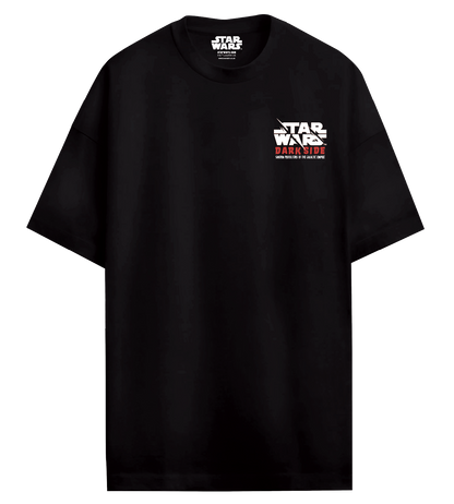T-shirt oversize Star Wars officiel unisexe noir