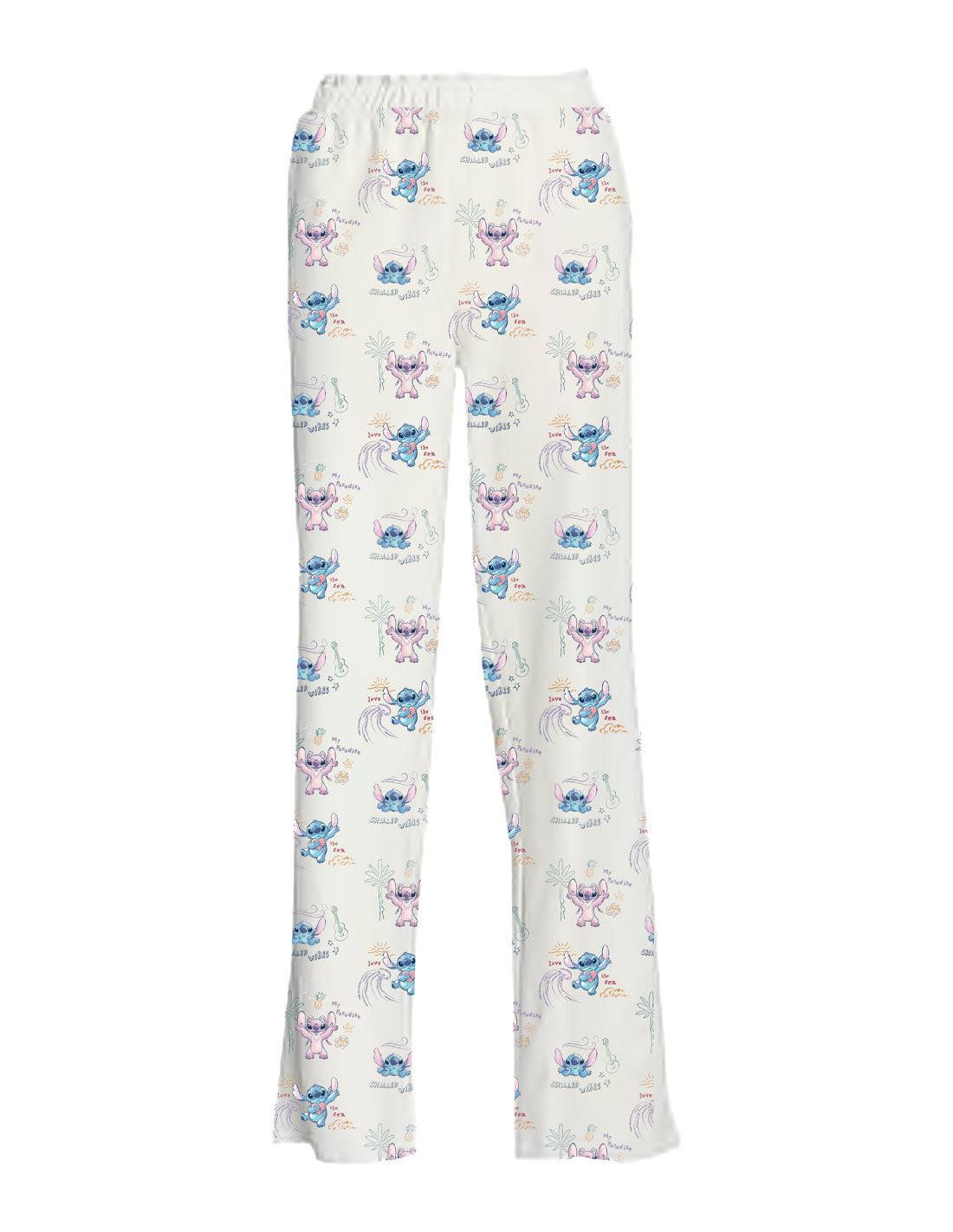 Pyjama Femme Disney Stitch - Ensemble Officiel