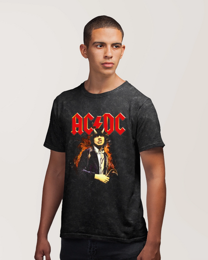 T-shirt rock vintage AC/DC - HELL DEVIL