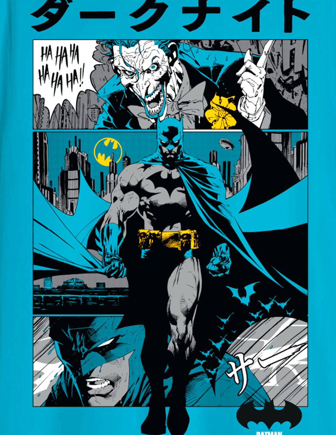 T-shirt oversize DC Comics - Batman - Japanese Comic Strip