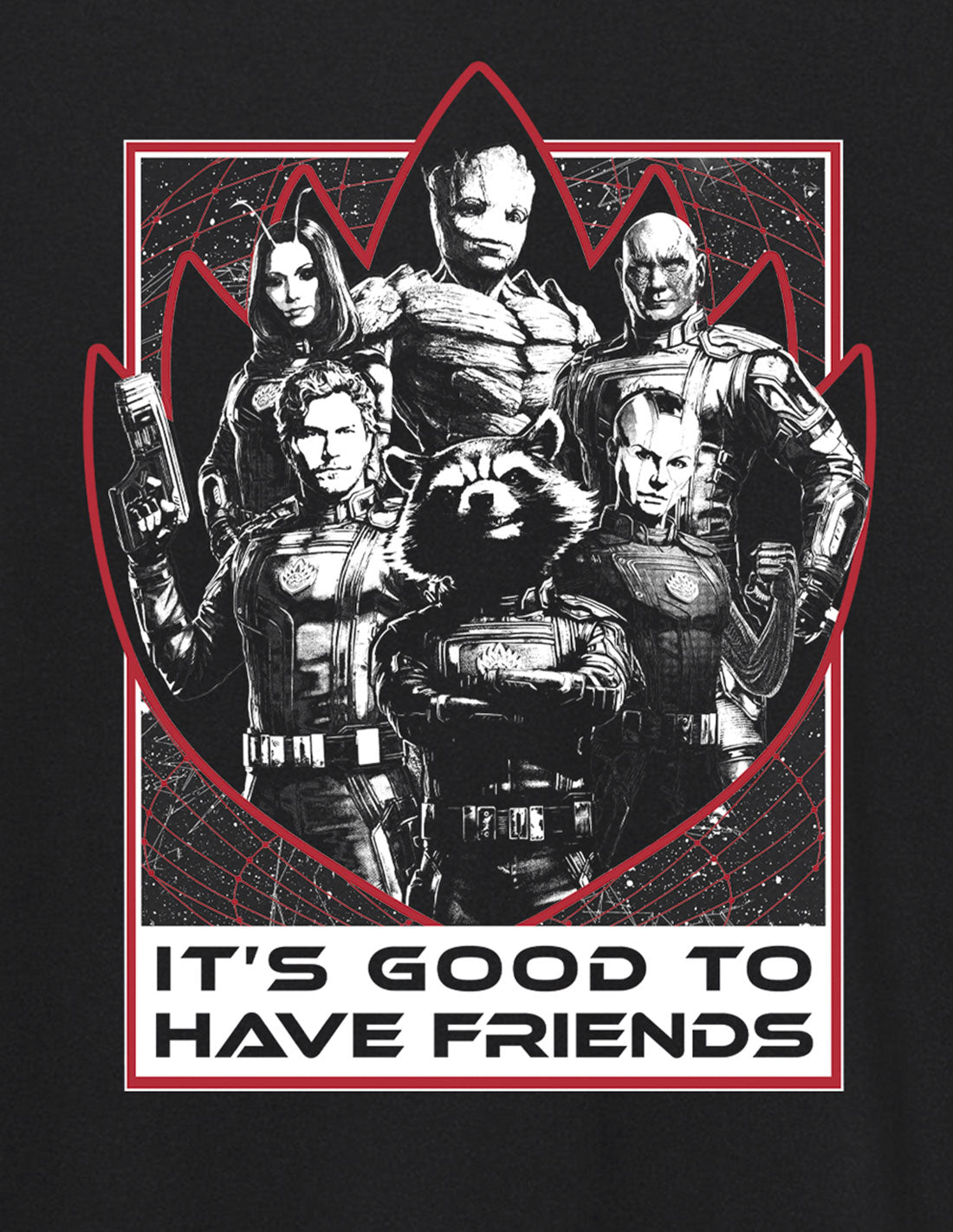 T-shirt MARVEL - Les Gardiens de la Galaxie - Good to have Friends