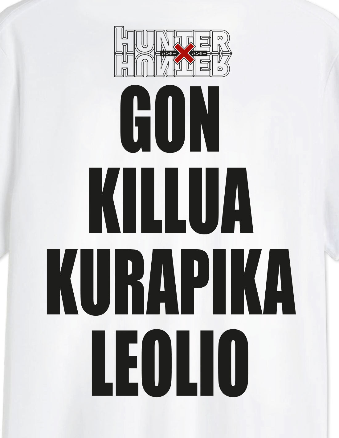 Hunter X Hunter Oversize T-shirt - Gon Killua Kurapika Leorio
