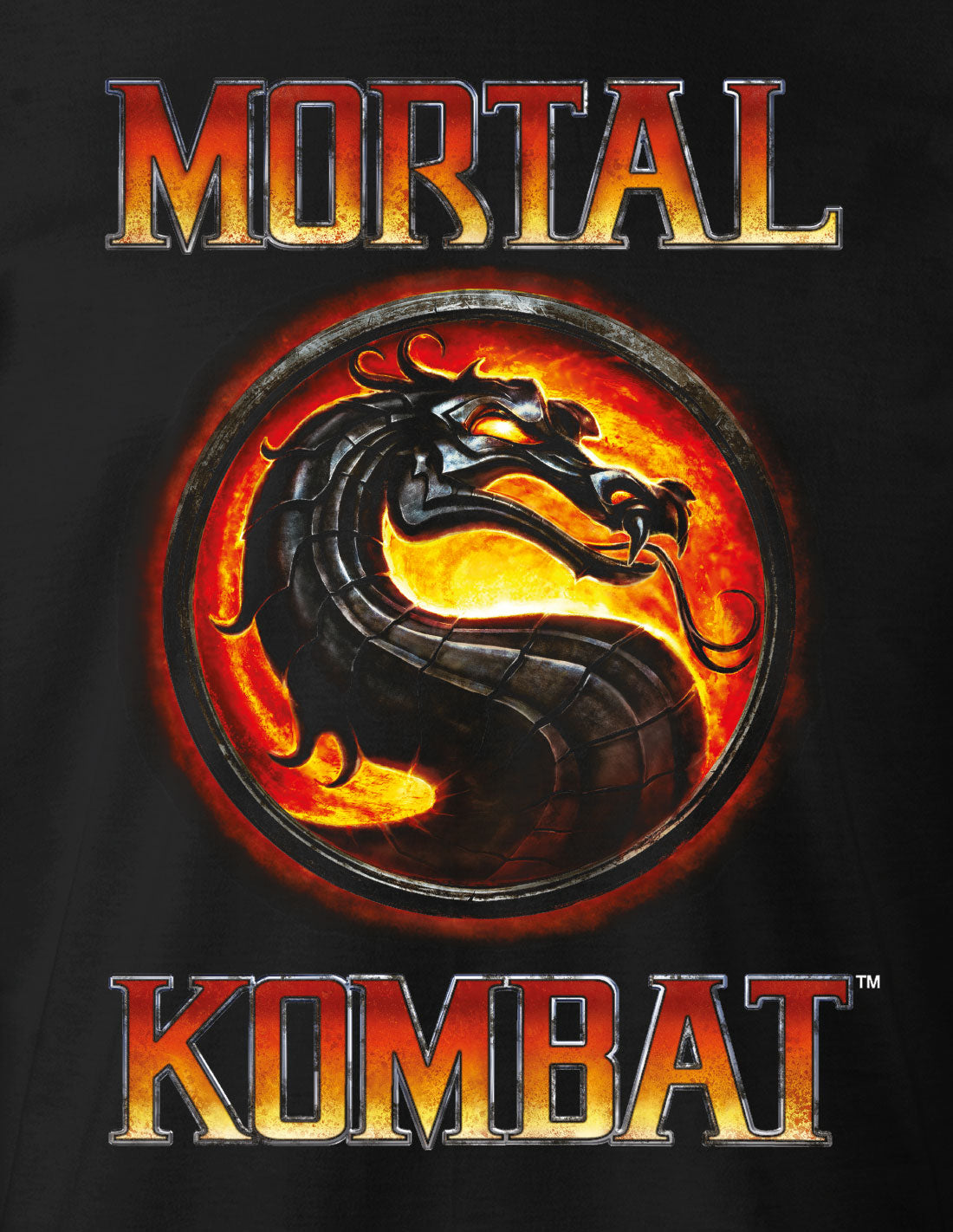 T-shirt Mortal Kombat - Classic Logo
