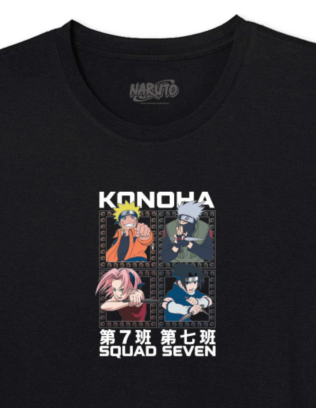 Naruto t-shirt - Squad Seven 