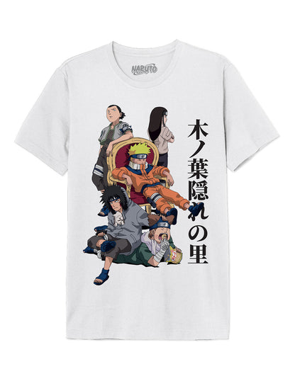 T-shirt Naruto - Boys from Hidden Leaf Village