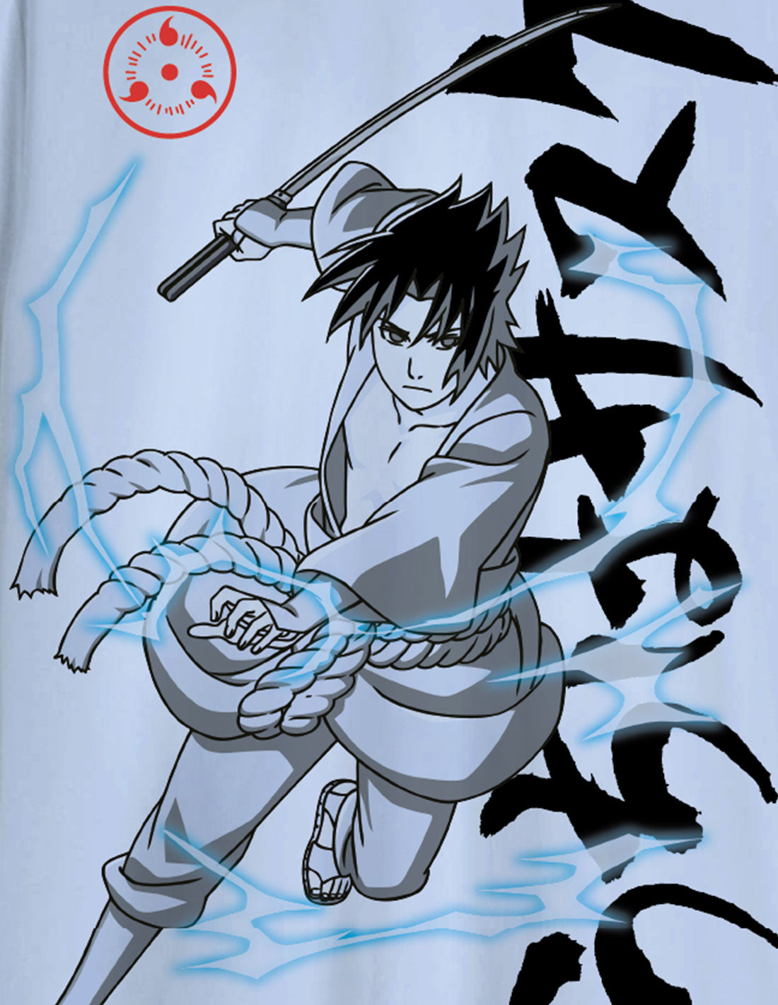 T-shirt Oversize Naruto Shippûden - Sasuke