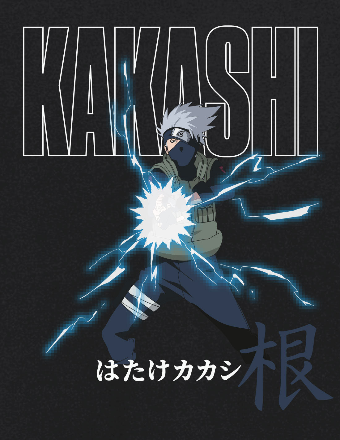T-shirt oversize Naruto Shippûden - Kakashi