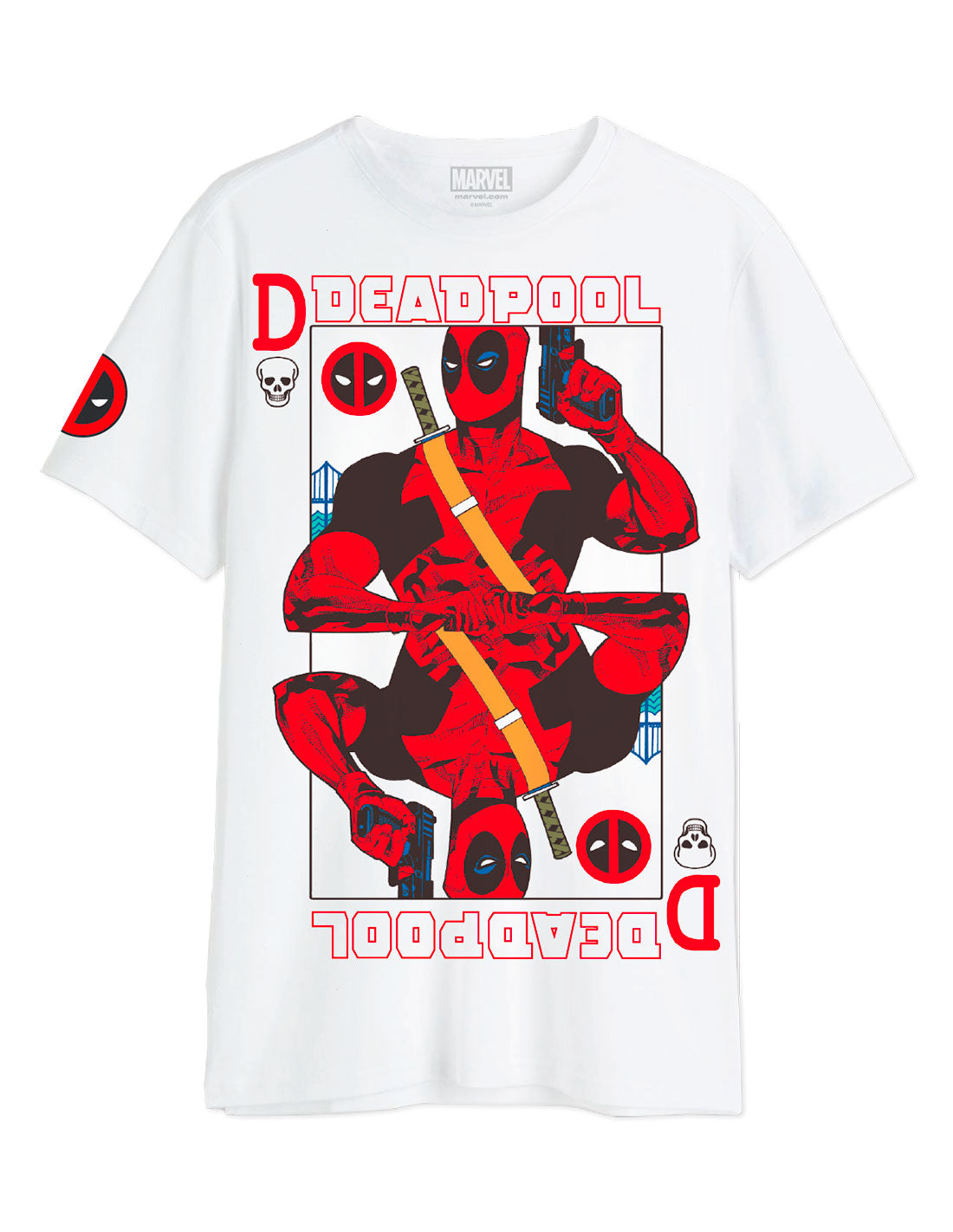 T-shirt oversize Marvel - Deadpool - Card