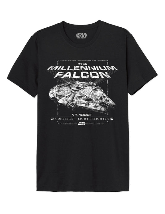 T-shirt Star Wars - Millennium Falcon