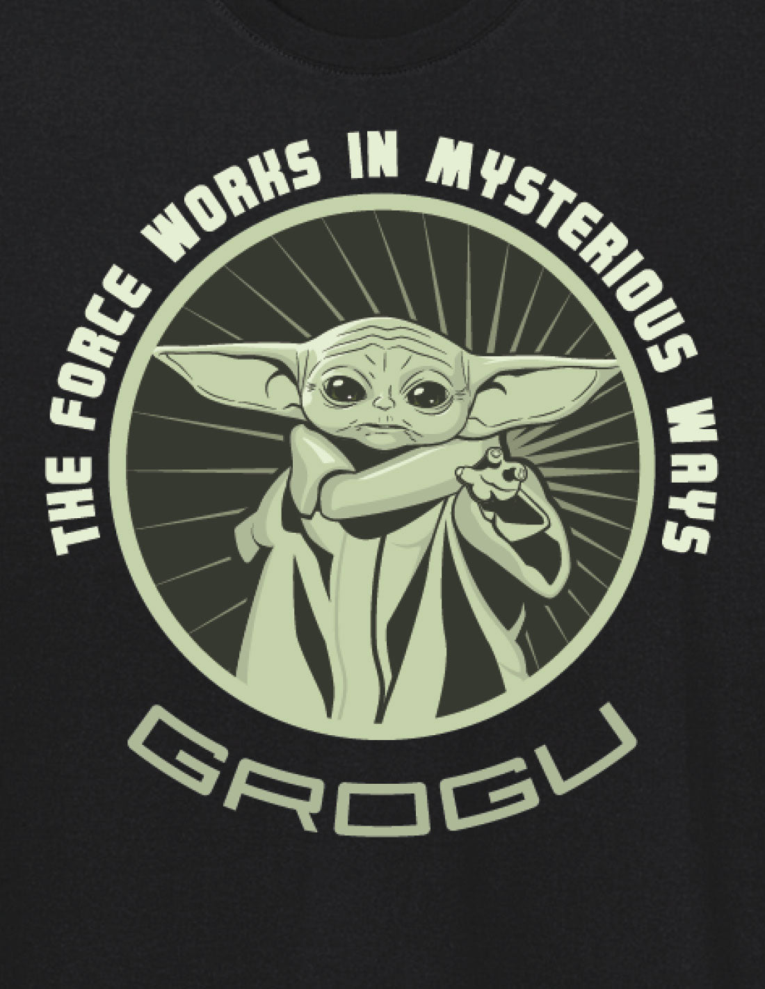 Star Wars T-shirt - The Mandalorian - Grogu Mysterious Ways