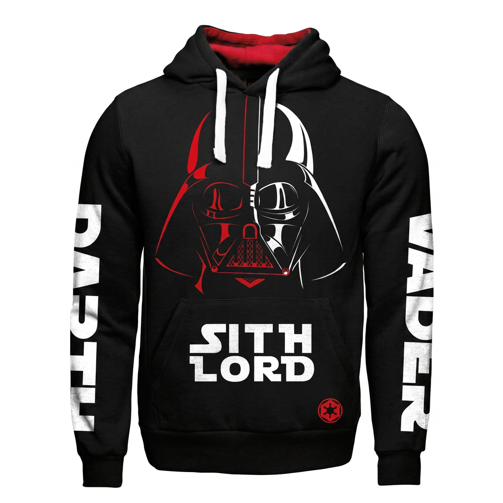 Hoodie Star Wars Darth Vader en modèle officle