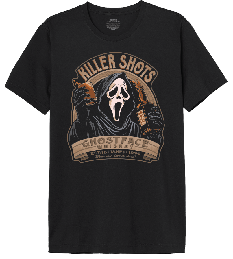 T-Shirt Ghost Face Killer Shots - Édition 1996