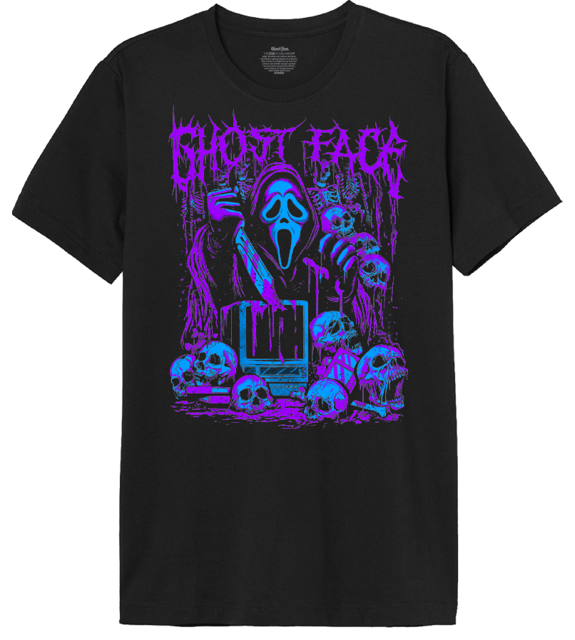 T-Shirt Ghost Face Killer - Un incontournable pour les fans