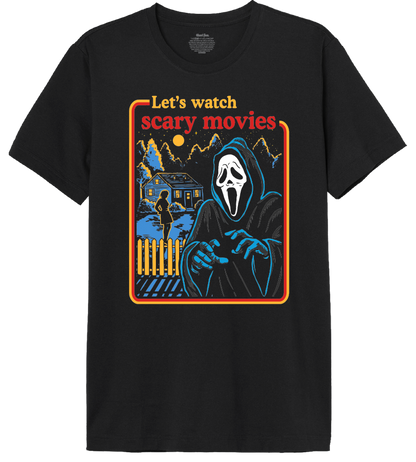T-Shirt Ghost Face: Let's Watch Scary Movies Premium Edition
