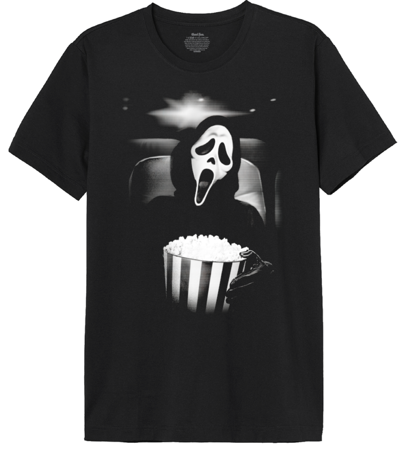 T-Shirt Ghost Face Horror Cinema - Premium Edition