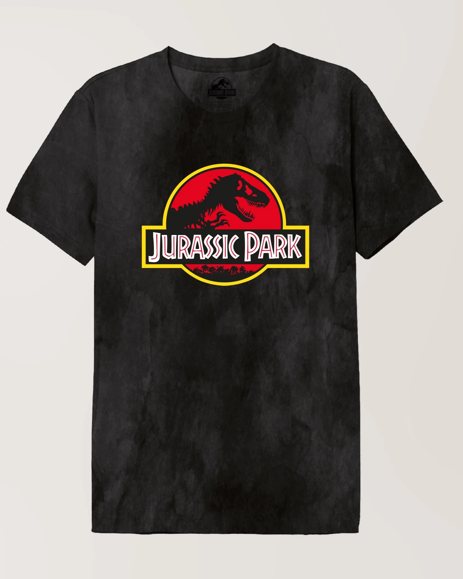 T-shirt Jurassic Park - logo classic - Stonewashed