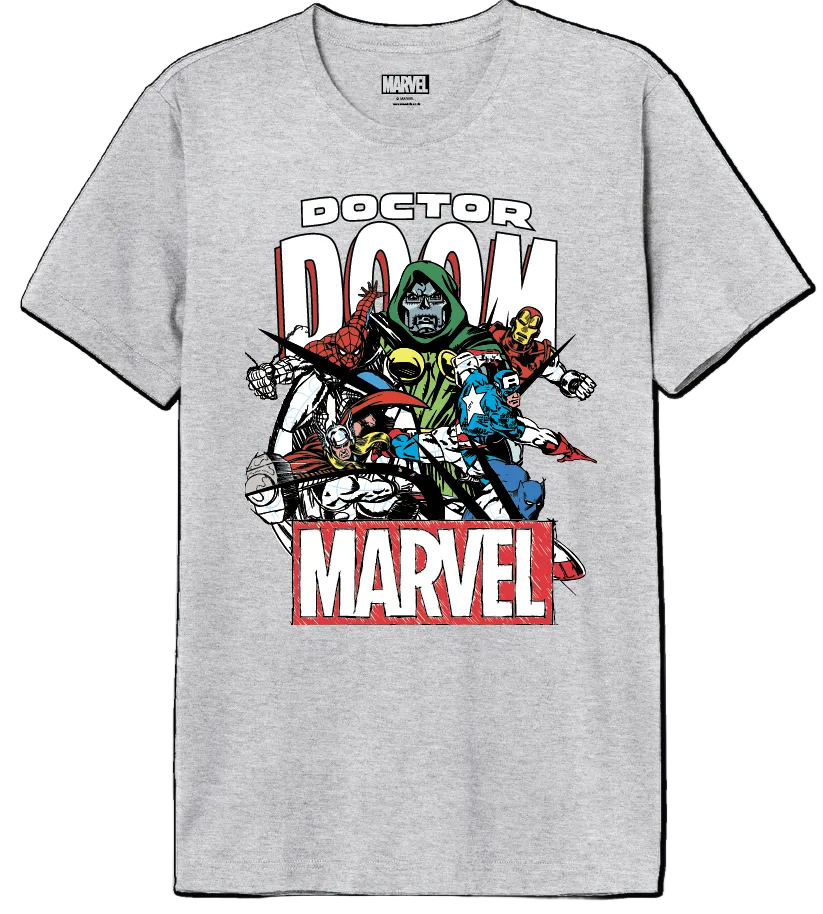 Doctor Doom T-Shirt avec portrait graphique
