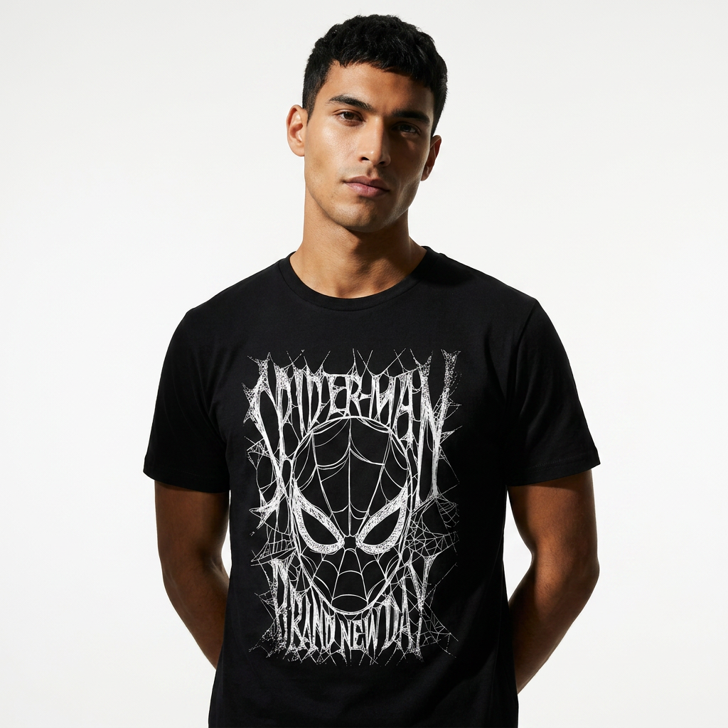 Spider-Man Brand New Day Graphic T-Shirt - Black