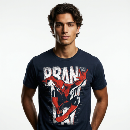 T-Shirt Hulk Incredible Kaki pour fans de Marvel