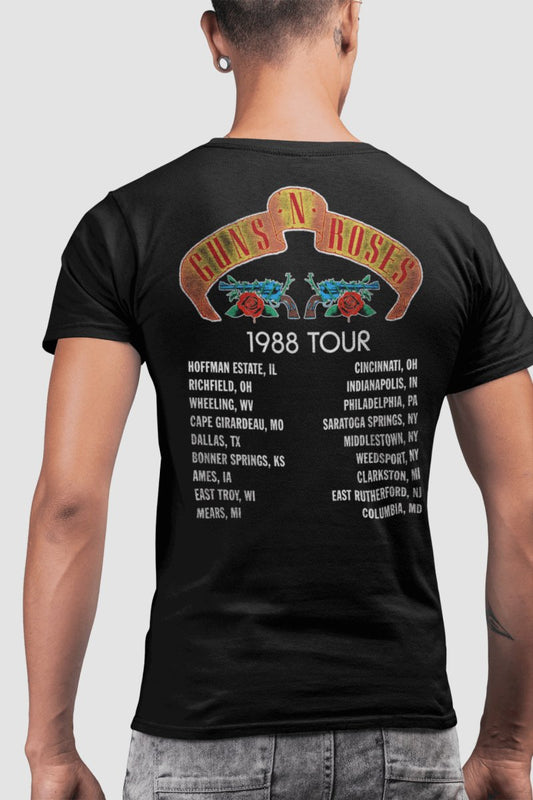 T-shirt Guns N' Roses - 1988 TOUR