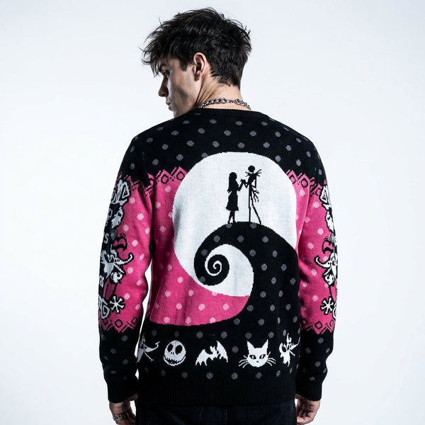 Pull de Noël L'Étrange Noël de Monsieur Jack™ Jack & Sally | Pull Officiel