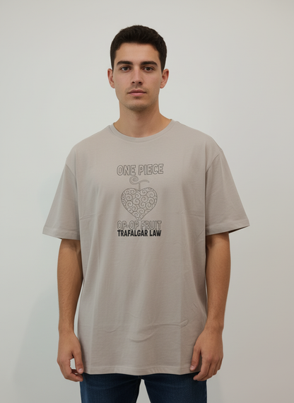 T-Shirt Oversize One Piece Chopper Beige – Officiel Manga
