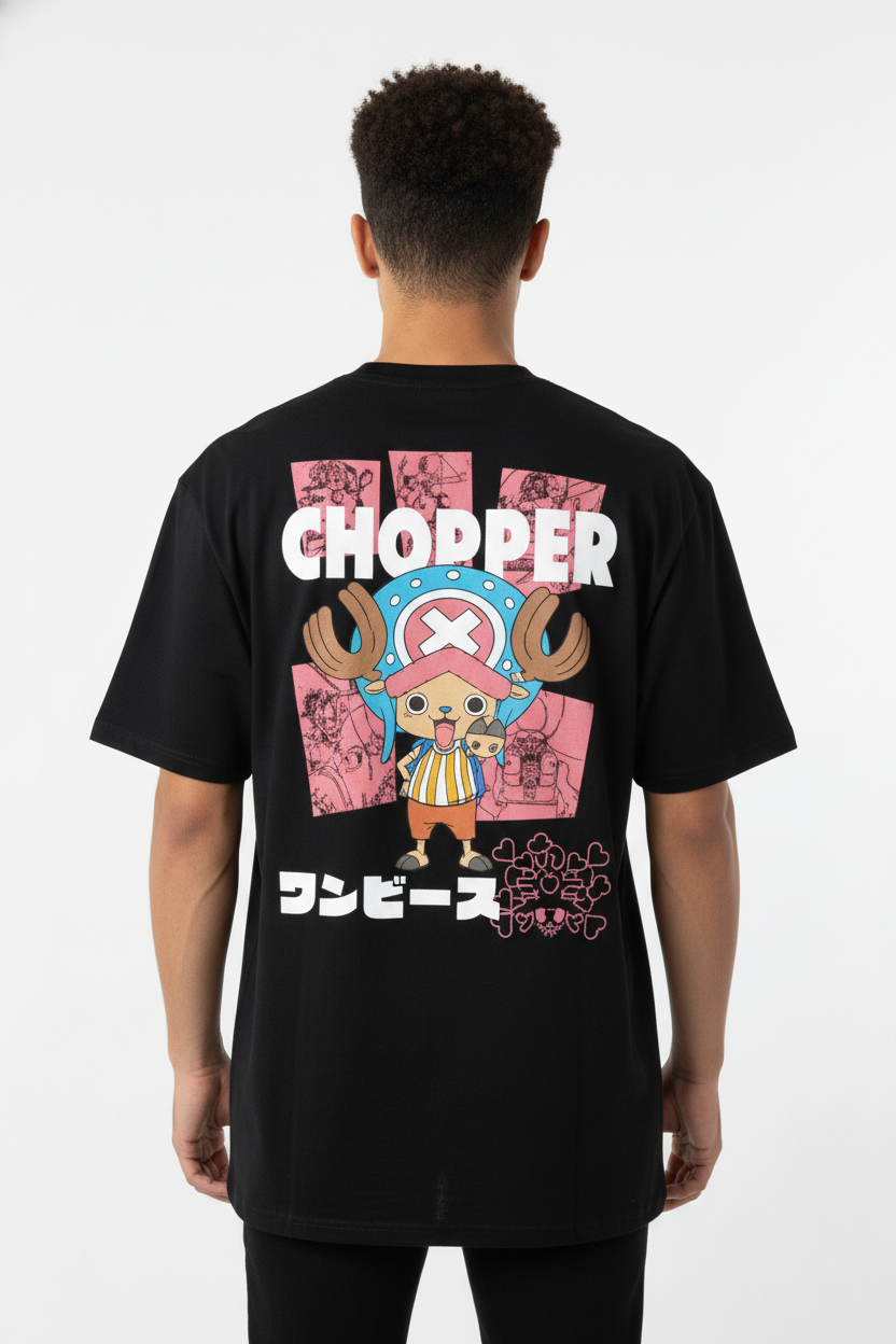 T-Shirt Oversize One Piece Luffy Classic Manga