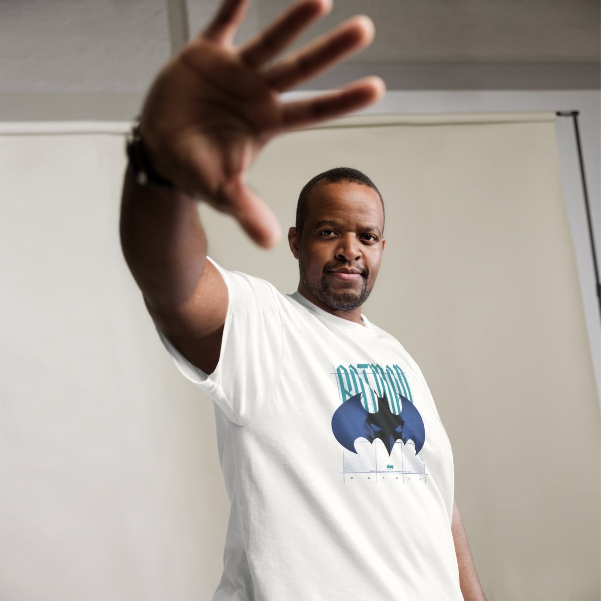 T-shirt Symbole Batman - Noir et Style Classique